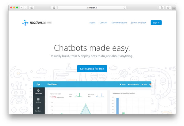 Chatbot Builder Motion.ai